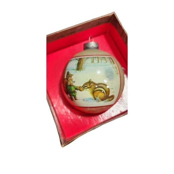 1979 First Edition Number 1 Vesta Glass Christmas Ornament, Vintage - Picture 2 of 6